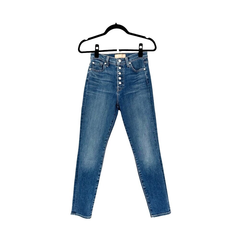 7 For All Mankind Luxe Vintage High Waist Ankle Skinny
